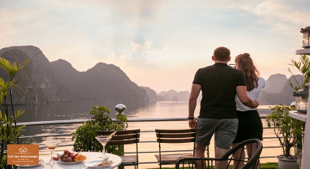 Tour vịnh Lan Hạ nửa ngày - Ngắm hoàng hôn trên du thuyền Panorama