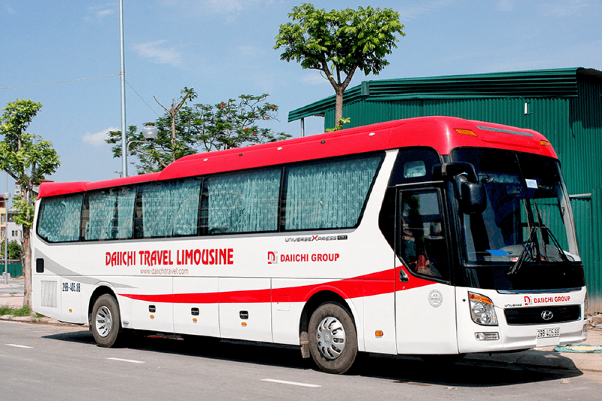 Xe Hà Nội - Cát Bà khứ hồi chất lượng cao