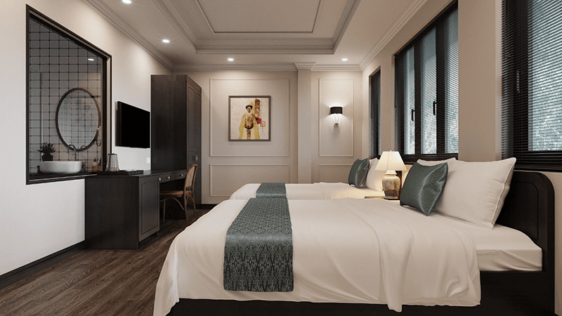 Ph&ograve;ng gia đ&igrave;nh view phố