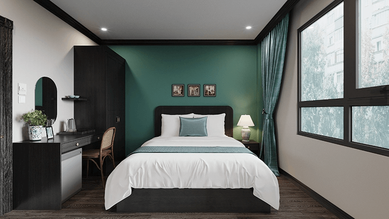 Ph&ograve;ng đơn 1 giường đ&ocirc;i