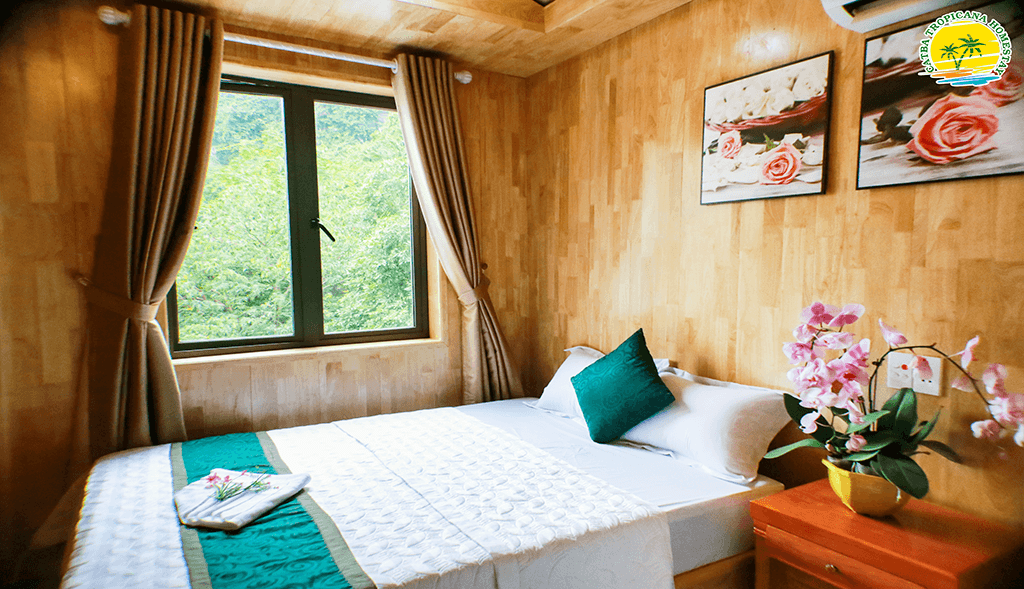 combo  du lịch C&aacute;t B&agrave; 3 ng&agrave;y  2 đ&ecirc;m  nghỉ  tại  C&aacute;t  B&agrave;  Tropicana  Homestay